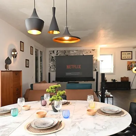 Panoramic Design Penthouse W Cinema Jacuzzi Lägenhet Modena